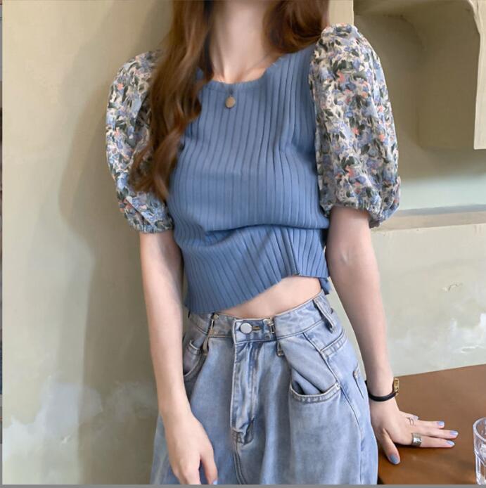 韓国風　レディース　半袖Tシャツ　新しい夏，気質，ファッションTシャツ　★S-2X