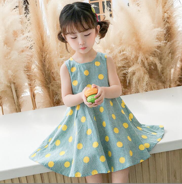 子供服夏服★女の子半袖ドレス★ファッションドレス子供服★韓国風子供夏服★90-140