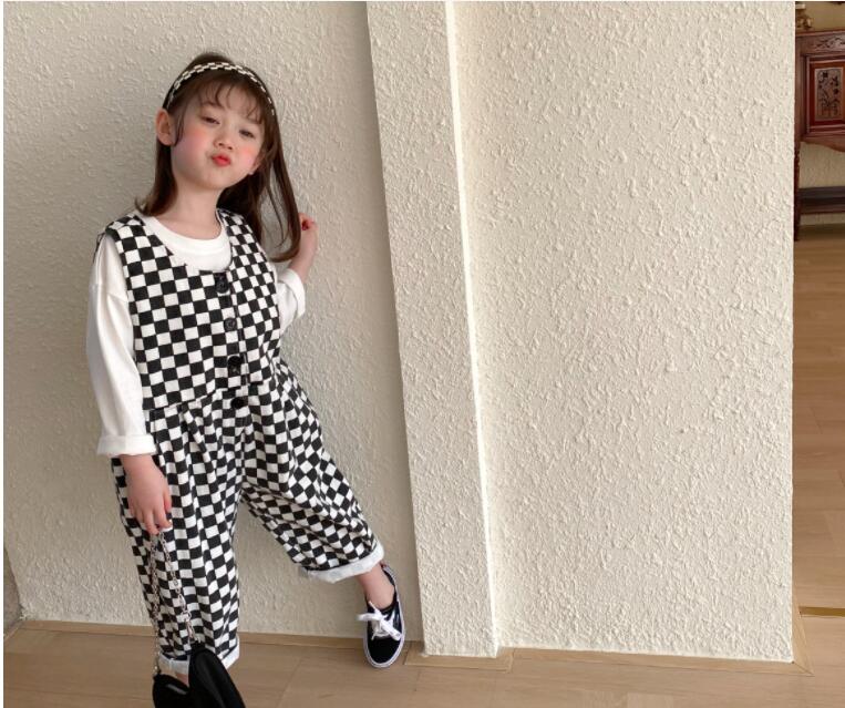 子供服春秋服★女の子サロペットパンツ★ファッションロンパース子供春服★潮流子供春服★90-140