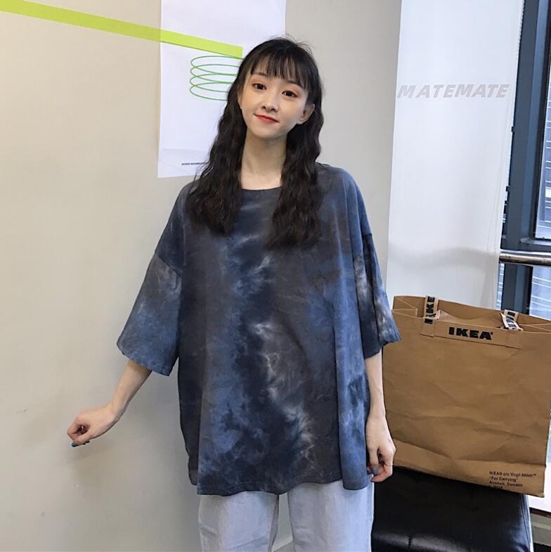 韓国風　レディース　半袖Tシャツ　夏新作　ファッションTシャツトップス　★M-XL