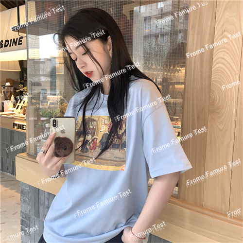 Tシャツ　　レディース　ファッション　　春夏　　半袖  　韓国風