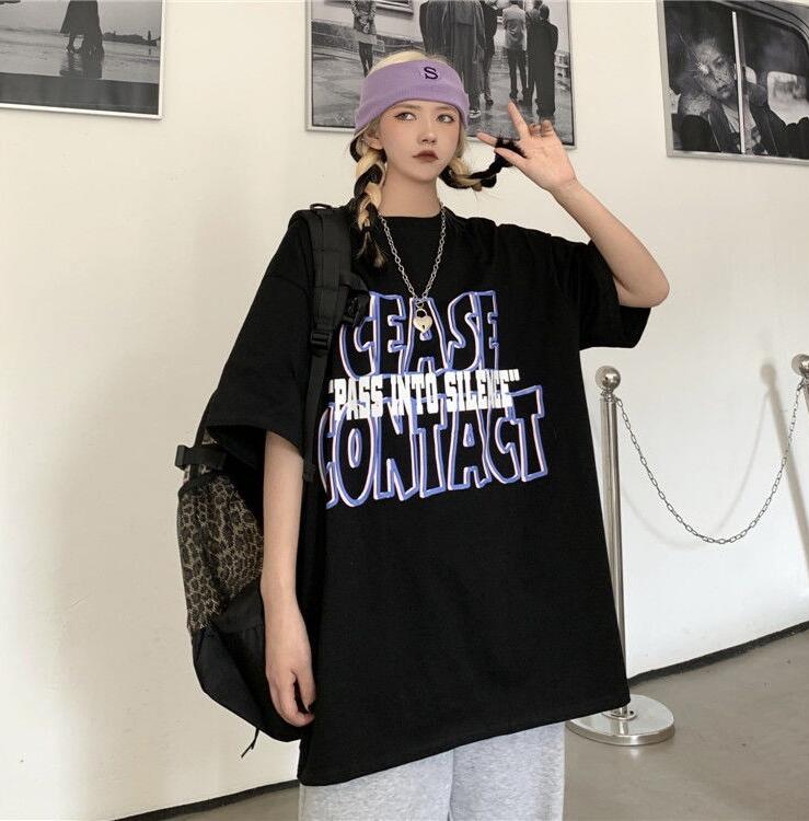 韓国風　レディース　半袖Tシャツ　新しい夏　カジュアル　ファッションTシャツ　ブラウス★M-2XL