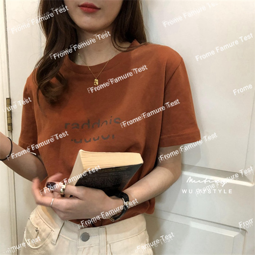 Tシャツ　　　　レディース　　　　ファッション　　春夏　　半袖   　韓国風