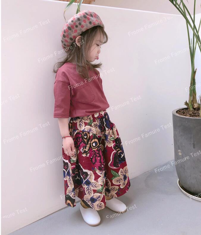 子供服夏服★女の子半袖Tシャツ+パンツ★ファッション2点セット子供夏服★韓国風子供夏服★90-130