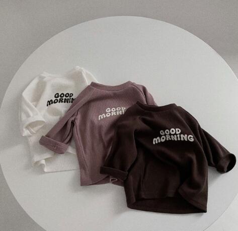 子供用アパレル　Tシャツ　長袖　66-100