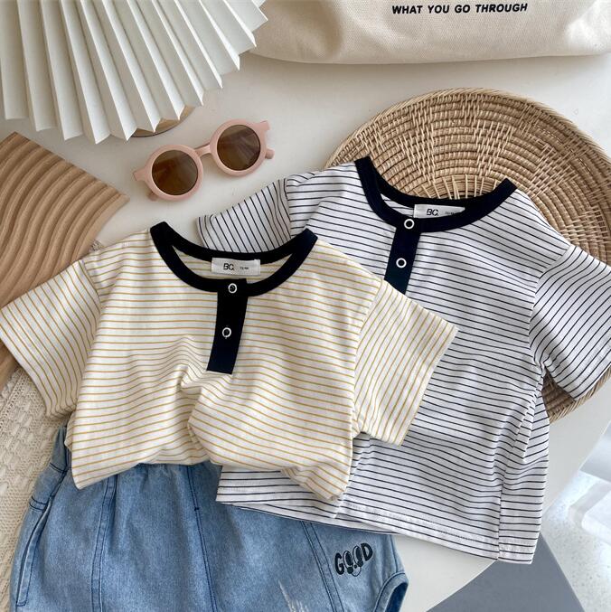 超人気韓国風ベビー服　夏半袖Tシャツ　　赤ちゃん Tシャツ，ファッションTシャツ★73-120