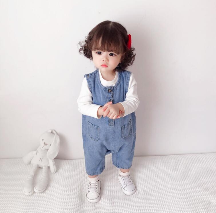 春秋新作子供服　パンツ　ズボンサロペット  赤ちゃん 　女の子　男の子　カジュアル系