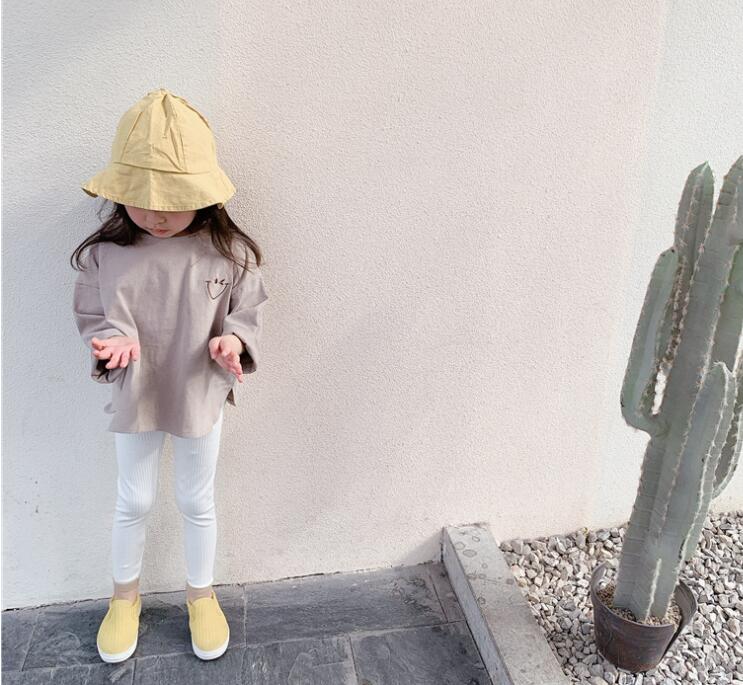 子供服春秋服★女の子Tシャツ★ファッションTシャツ子供春服★韓国風子供春服★80-130