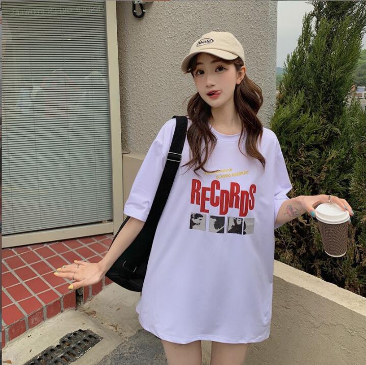 韓国風　レディース　半袖Tシャツ　新しい夏　カジュアル　ファッションTシャツ　ブラウス★M-XL