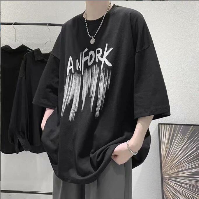 韓国風  Tシャツ　メンズ半袖Tシャツ　　夏の新しい　　ファッション半袖★M-3X