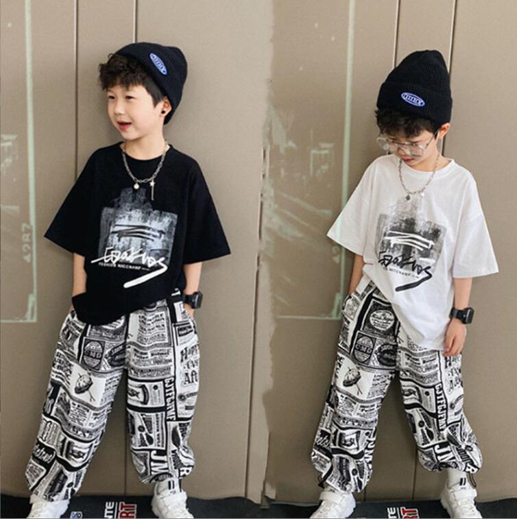 子供服夏服★男の子半袖Tシャツ+パンツ★ファッション2点セット子供夏服★韓国風子★110-160