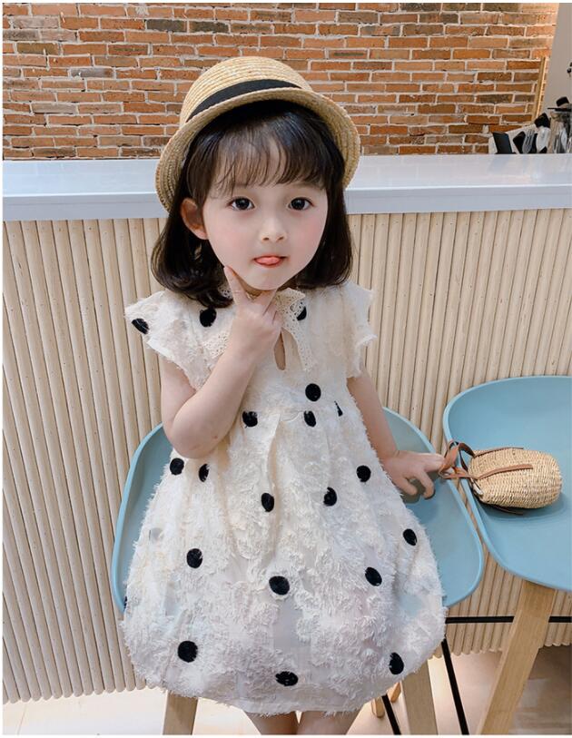 子供服夏服★女の子半袖ドレス★ファッションドレス子供夏服★韓国風子供夏服★80-130