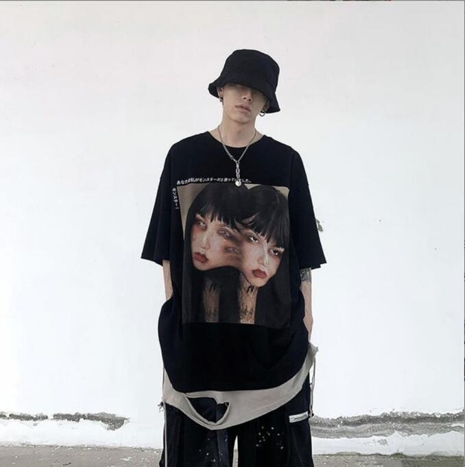 韓国風  Tシャツ　半袖Tシャツ　夏の新しい　スポーツウェア　ファッションTシャツ★S-3X