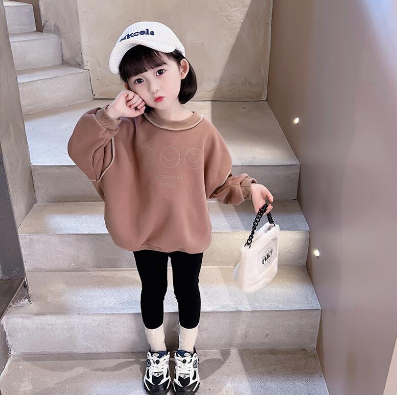 春と秋 女の子  パーカートップス パーカースーツ 子供服 キッズ服 おしゃれ★80-130