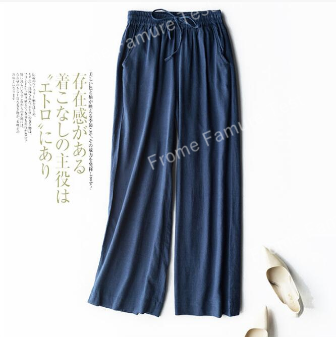 レディースカジュアルパンツ新春ルーズラージサイズワイドレッグパンツストレートレッグパンツ