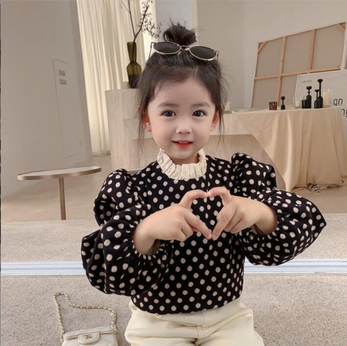 秋と冬のファッション★子供ボトミングシャツ★子供長袖★可愛いオールマッチ★80-130