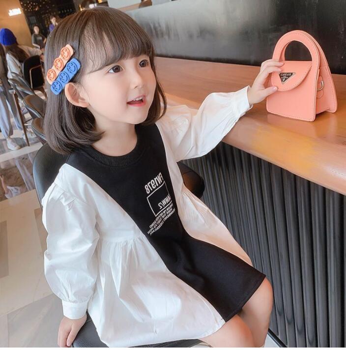 春と秋 女の子ドレス ★ファッションドレス★ドレス★子供服 キッズ服 かわいくて★90-140