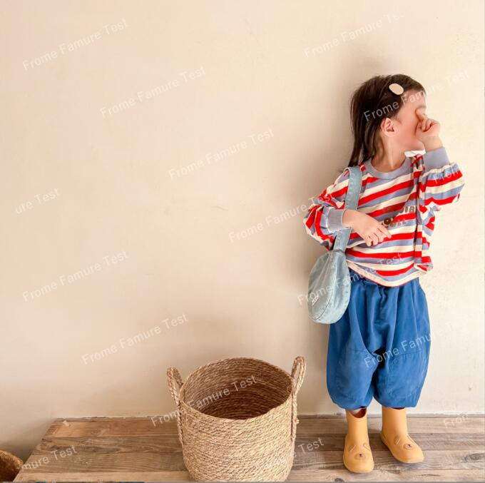 春秋新作　 男の子女の子カジュアルパンツ 韓国スタイル   子供服 ファッションパンツ ★80-130