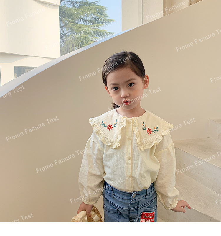 トップス、シャツ、子供服、長袖、子供シャツ、春着、