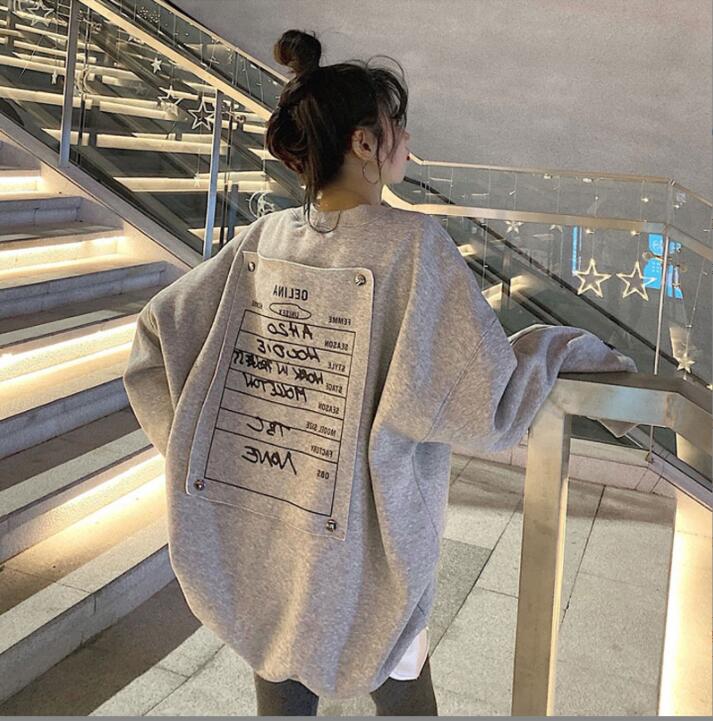 韓国風　レディース　パーカー　春秋新作　カジュアル　ファッションパーカー　ブラウス★M-XL