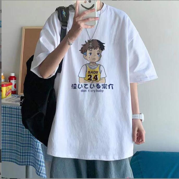 韓国風  Tシャツ　半袖Tシャツ+短パン　夏の新しい　スポーツウェア　ファッション2点セット★S-2X