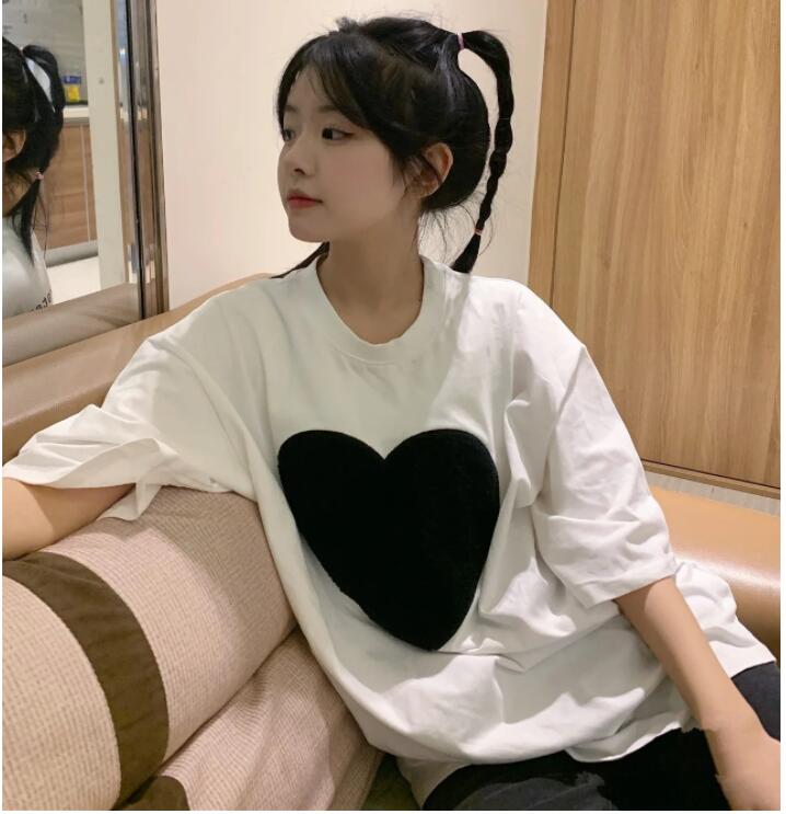 韓国風　レディース　半袖Tシャツ　新しい夏　カジュアル　ファッションTシャツ　ブラウス★M-2XL