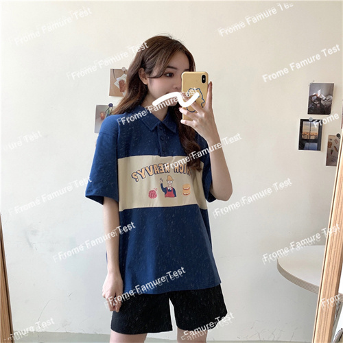 Tシャツ　　　　レディース　　　　ファッション　　春夏　　半袖  　カートゥーン