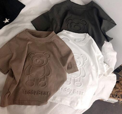 韓国風子供服★Tシャツ★ファッションキッズTシャツ　夏服★子供トップス★