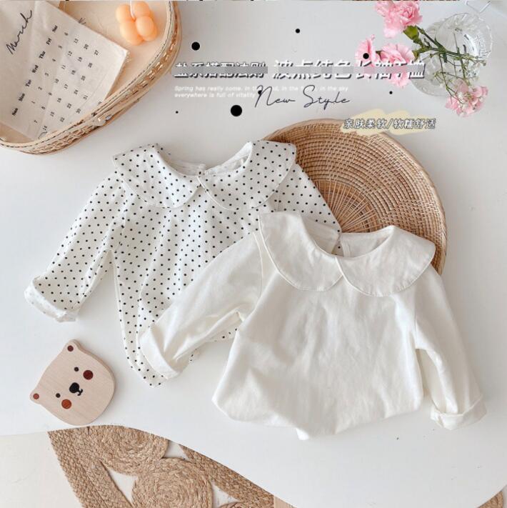 子供服春夏服★女の子長袖Tシャツ★ファッションTシャツ子供服★韓国風子供春服★80-120