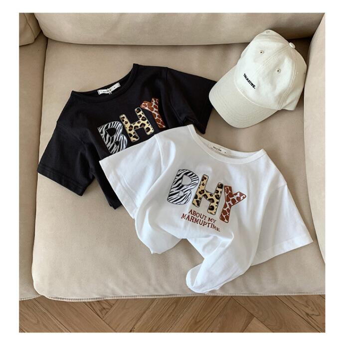 子供服夏新しい★男の子女の子Tシャツ★韓国風Tシャツ★ファッションTシャツ★90-150
