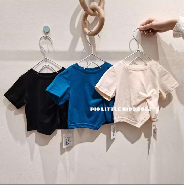 子供服夏服★女の子半袖Tシャツ★ファッションTシャツ子供服★韓国風子供夏服★90-130