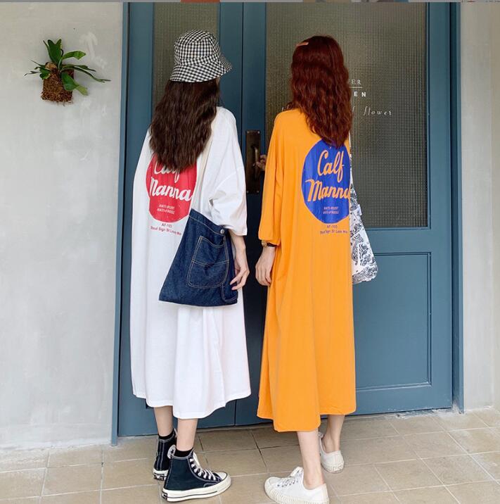 韓国風　レディース　半袖ドレス　夏新しい，気質，ファッションドレス　★F