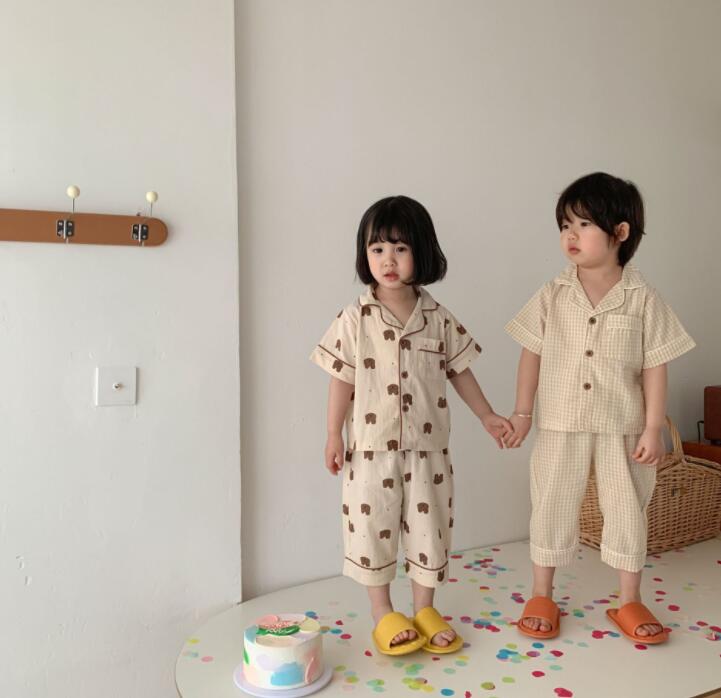 女の子 男の子セット ルームウエア  可愛い 子供服 キッズ服 春夏新作 おしゃれ　セットアップ