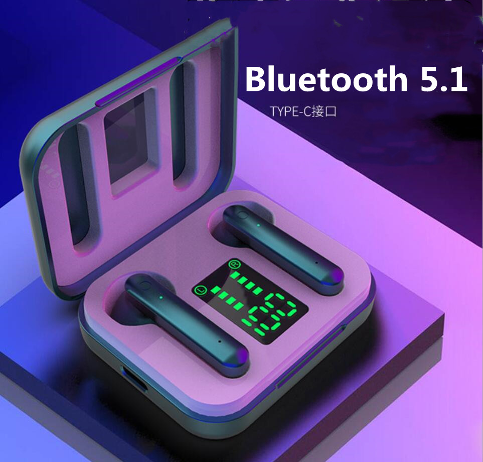 ワイヤレスイヤホン Bluetooth 5.1 イヤホン 両耳 コードレスイヤホン Hi-Fi高音質 ワイヤレスヘッドホン
