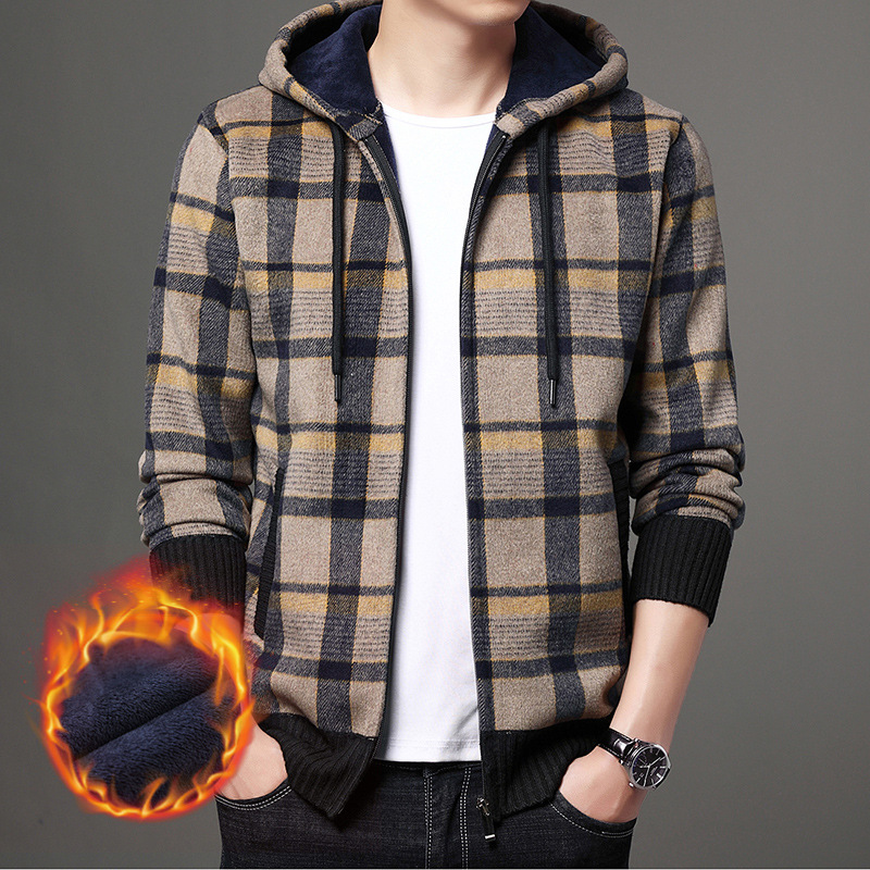 韓国風　新しいスタイル　長袖ニットコート　ジャケット　メンズコート　カーディガン