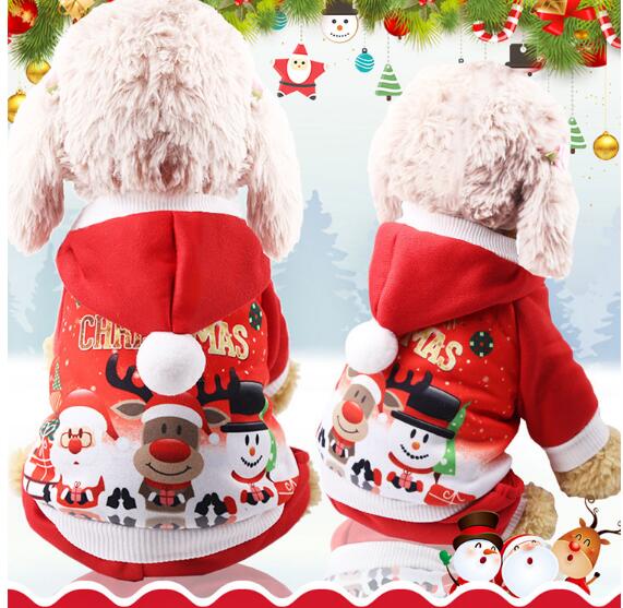 新作小型犬服　超可愛いペット服　犬服　猫服　　ペット用品　ペット雑貨クリスマス