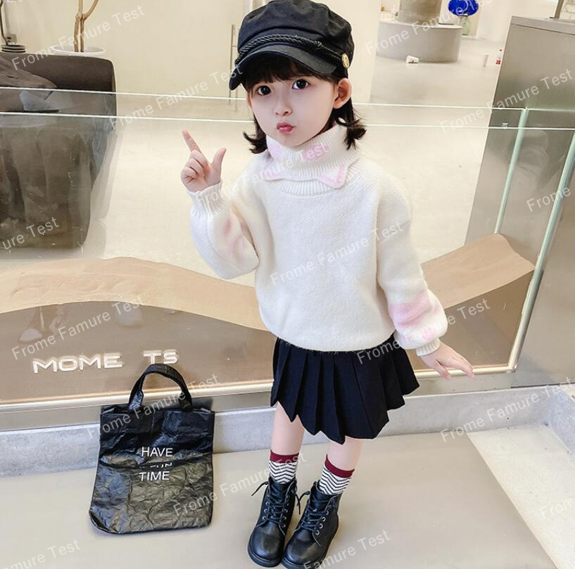 秋冬女の子コート、ニットカーディガン、かわいいセーター、子供服、子供服、新作ファッション★90-130