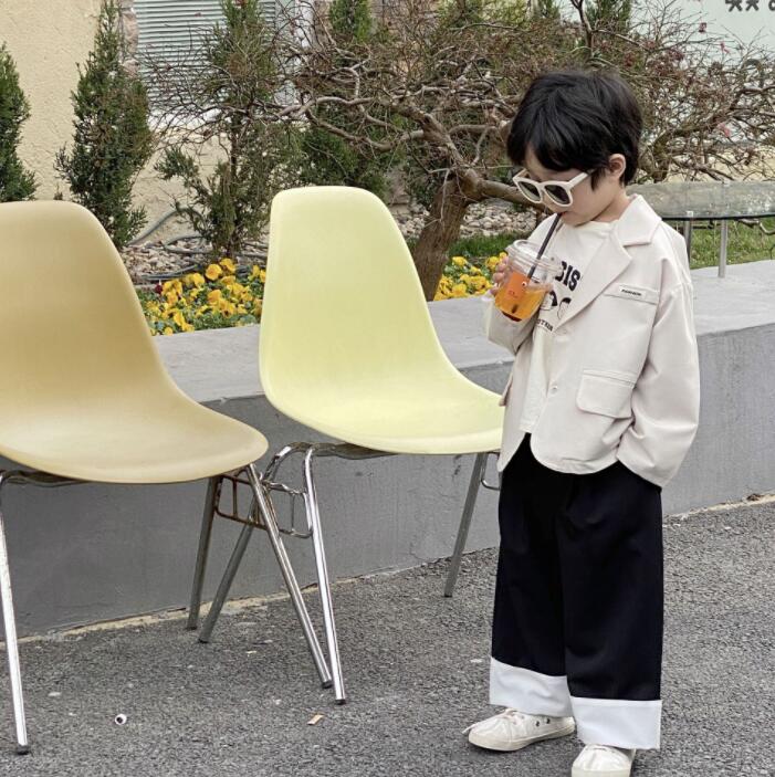 子供服 春と秋スーツコート  韓国風 　男の子コートキッズ トップス ファッションコート ★90-140