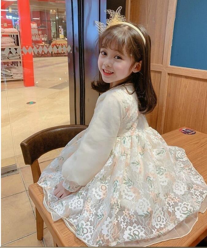 春と秋 女の子ドレス ★ファッションドレス★ロリータドレス★子供服 キッズ服 かわいくて★90-150