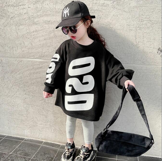 子供服春秋服★女の子パーカー★ファッションパーカー2点セット★潮流子供服★90-130