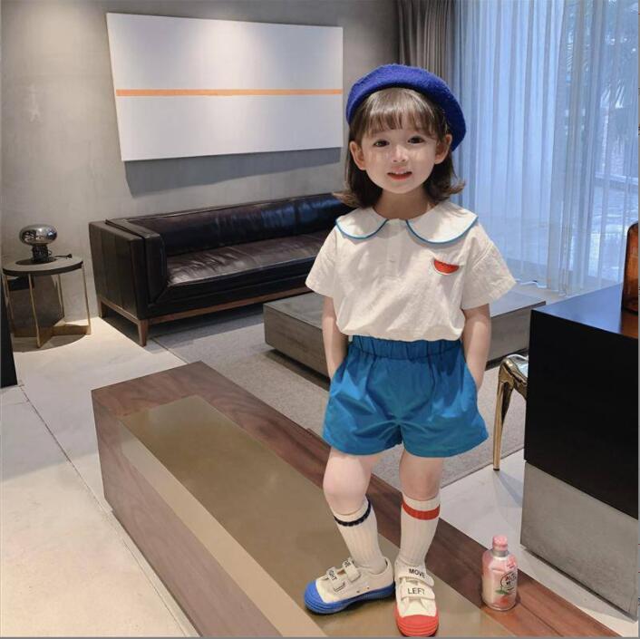 子供服春秋服★女の子Tシャツ上下セット★ファッションTシャツ子供夏服★潮流子供夏服★80-140