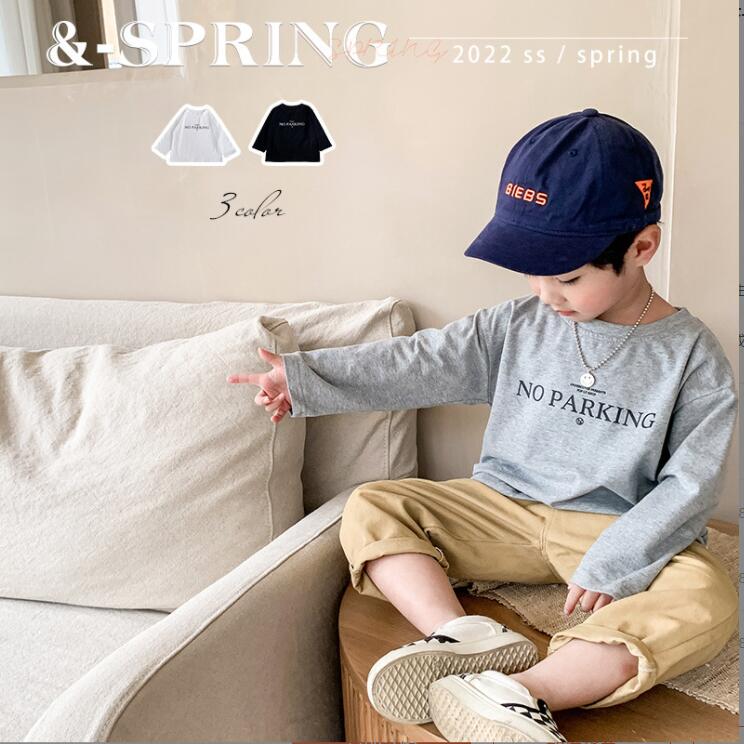 子供服春秋服★男の子Tシャツ★ファッションTシャツ子供春服★潮流子供春服★90-130