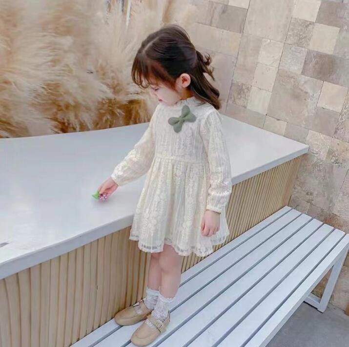 子供服春秋服★女の子ドレス★ファッションドレス子供春服★韓国風子供春服★90-130