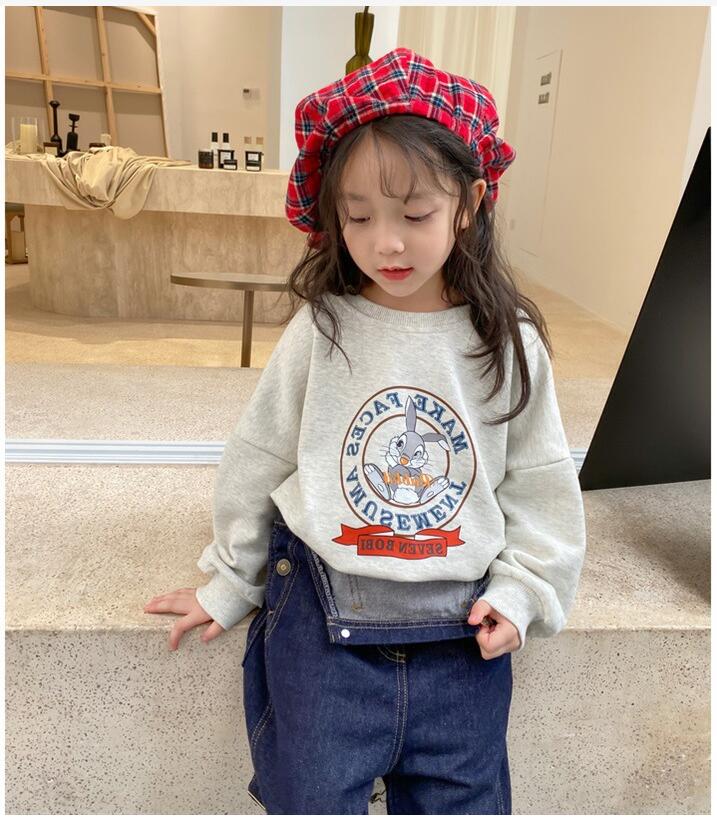 子供服春秋服★女の子パーカー★ファッションパーカー子供春服★韓国風子供春服★90-140