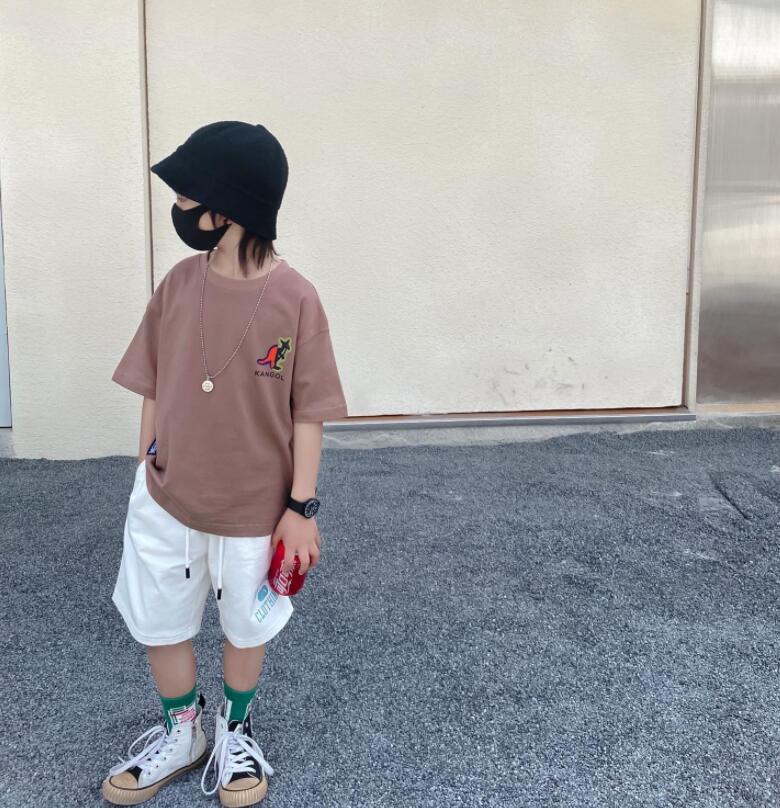 子供服夏服★男の子半袖Tシャツ★ファッションTシャツ子供夏服★韓国風子★100-170