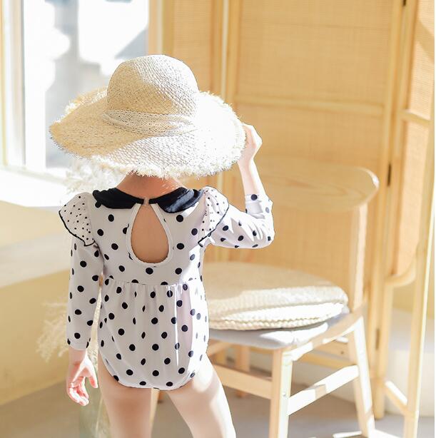 韓国風子供水着 キッズ 女の子 ベビー 子供用 オールインワン　連体水着 uvカット キッズ水着