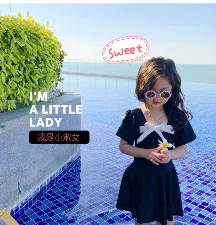 韓国風子供水着 キッズ 女の子 ベビー 子供用 オールインワン　連体水着 uvカット キッズ水着