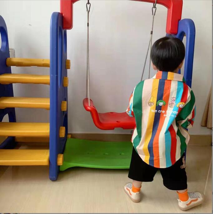 子供服春夏服★男の子女の子シャツ★ファッションシャツ★韓国風子供夏服★90-140