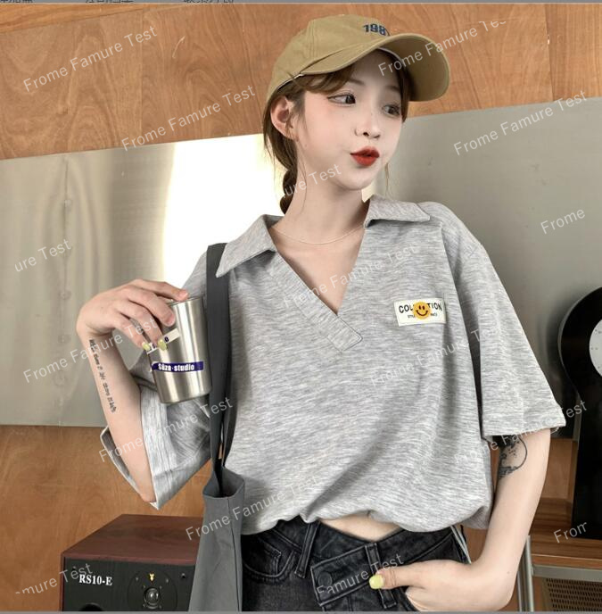 4年保証』 韓国風 レディース 半袖Tシャツ 新しい夏 気質 ファッションTシャツ 学生Tシャツ XL ホワイト